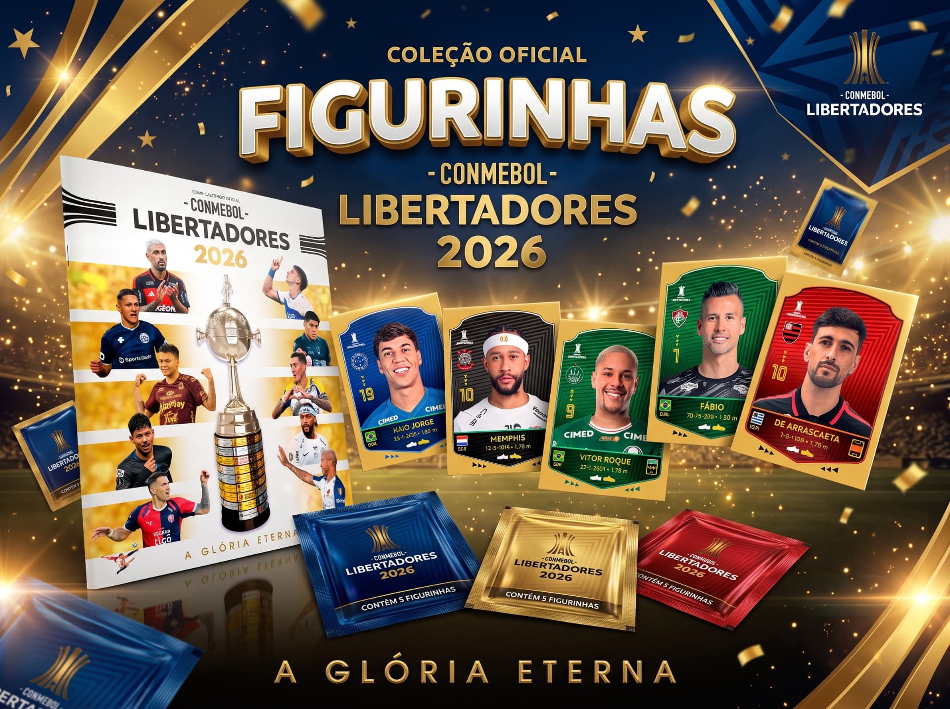 FIGURINHAS LIBERTADORES 2026
