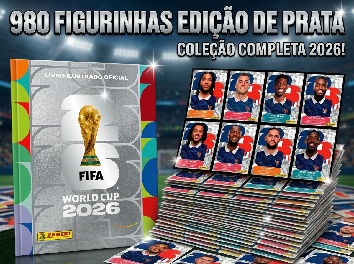 980 FIGURINHAS PRATA SILVER EDITION